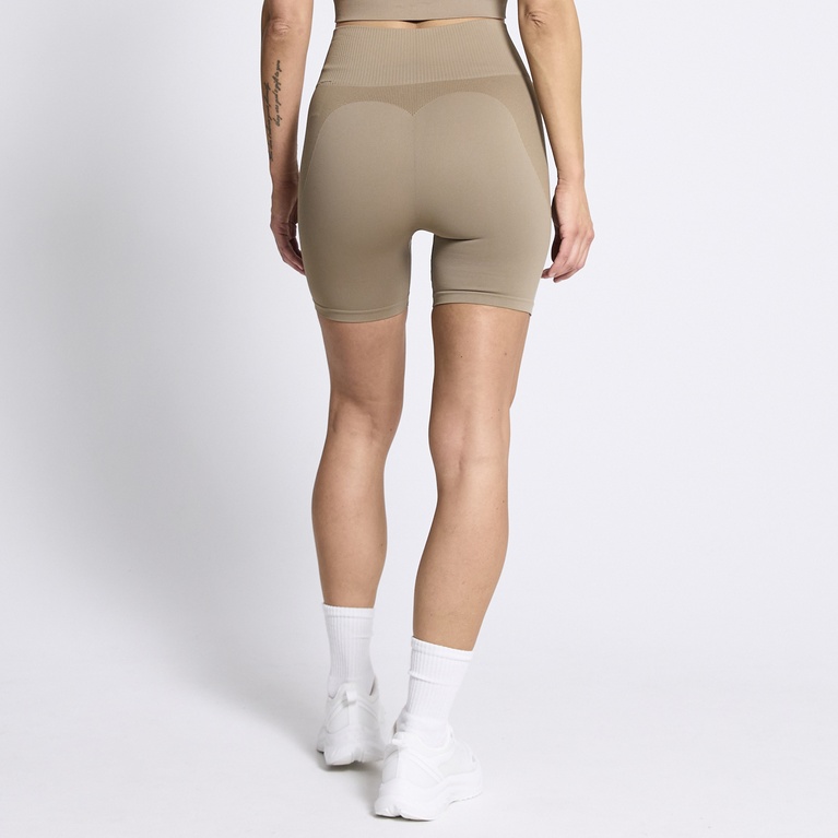 Biker shorts "Short Tights Seamless"  Beige